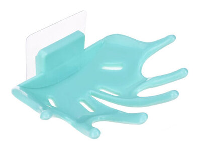 BTHU-0006 Βάση σαπουνιού BTHU-0006, πλαστική, μπλε