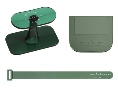 BTHU-0014 Σετ λαβή ανοίγματος καπακιού λεκάνης BTHU-0014, πράσινο, 3τμχ