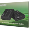 POWERTECH HDMI video extender CAB-H075 μέσω καλωδίου RJ45, 4K, 120m
