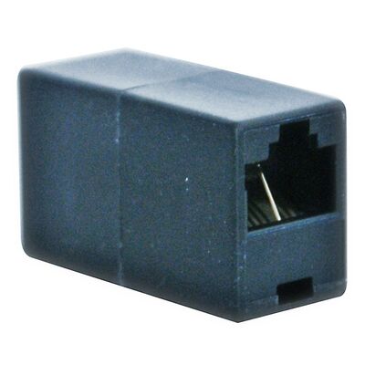 CAB-N041 POWERTECH RJ45 εξάρτημα UTP μούφα CAB-N041, θηλυκό/θηλυκό, 8p8c, μαύρο