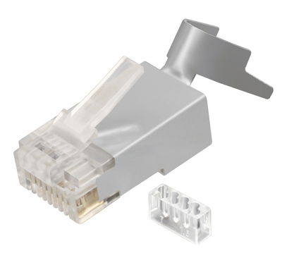 CAB-N286 POWERTECH βύσμα RJ45 Cat 6a CAB-N286, copper, open type, 1.2mm, 10τμχ