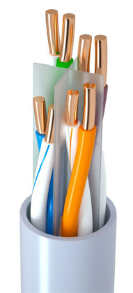 CAB-N291 POWERTECH καλώδιο δικτύου CAB-N291, Cat 6 U/UTP, CCA, 24AWG, 100m, γκρι