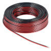 CAB-SP004 POWERTECH καλώδιο ήχου 2x 0.75mm² CAB-SP004, CCA, 10m, μαύρο & κόκκινο