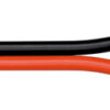 CAB-SP008-1 POWERTECH καλώδιο ήχου 2x 0.50mm² CAB-SP008 Copper, 10m, μαύρο & κόκκινο