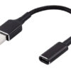 POWERTECH καλώδιο τροφοδοσίας CAB-UC077, USB-C σε slim tip Lenovo, μαύρο