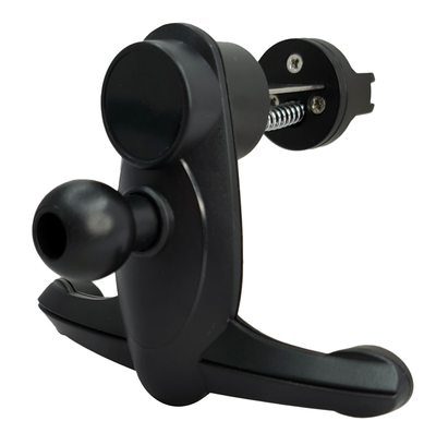 CAR-0010 POWERTECH εξάρτημα βάσης κινητού τοποθέτησης σε αεραγωγό CAR-0010, μαύρο