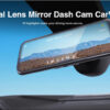 THIEYE σετ καθρέφτης αυτοκινήτου με κάμερα CarView 4, GPS, οθόνη 10", 4K