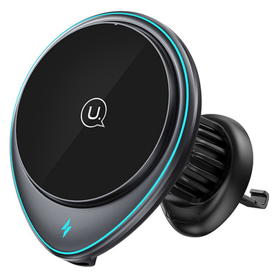 CD222ZJ01 USAMS ασύρματος φορτιστής & βάση αυτοκινήτου US-CD222, 15W, μαύρο