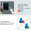 SECUKEY πληκτρολόγιο πρόσβασης CH1-WIFI-EM με κωδικό & κάρτα, Wi-Fi