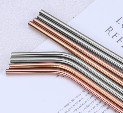 CLN-0021-1 Σετ μεταλλικά καλαμάκια & βουρτσάκι καθαρισμού CLN-0021, 9τμχ