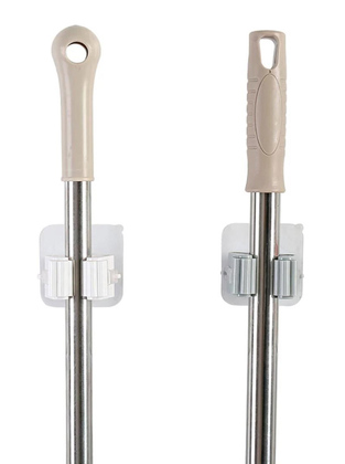 CLN-0027-1 Βάση συγκράτησης αντικειμένων CLN-0027, γκρι, 2τμχ