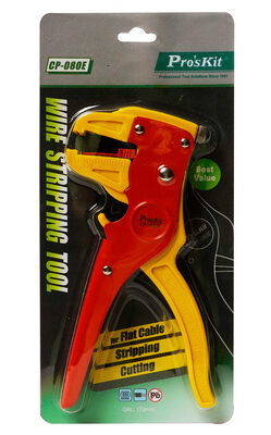 CP-080E-1 PROSKIT απογυμνωτής καλωδίων CP-080E με κόφτη, 0.2~4mm², 172mm