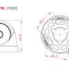 LONGSE υβριδική κάμερα CPSATHC200FPE, 2.8mm, 5MP, AOC, IR έως 20m
