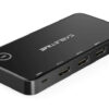 CABLETIME HDMI switch CT-HS4K3 με ασύρματο χειριστήριο, 3 σε 1, 4K, γκρι