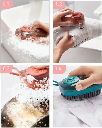 DA48-1 Βούρτσα καθαρισμού DA48 με δοχείο απορρυπαντικού, μπλε