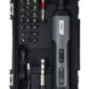 DELI σετ κατσαβίδι μπαταρίας με μύτες DC161, LED φακός, 2000mAh