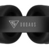 DOQAUS headphones DESIGN 3, ασύρματα & ενσύρματα, Φ40mm, 600mAh, μαύρα