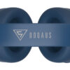 DOQAUS headphones DESIGN 3, ασύρματα & ενσύρματα, Φ40mm, 600mAh, μπλε