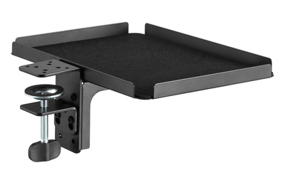 DET-1-1 BRATECK ράφι γραφείου DET-1-1, μεταλλικό, 305x270x21mm, 15kg, μαύρο