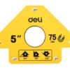 DELI μαγνητική γωνία συγκόλλησης DL-HDW75 με 45°/90°/135° γωνίες, 5", 34kg