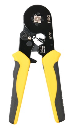 DL-L11 DELI πρέσα ακροδεκτών καλωδίων DL-L11, διατομής 0.25-10mm², 180mm