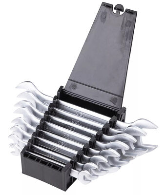 DELI σετ γερμανικά κλειδιά DL160008A, 6x7-20x22mm, 8τμχ