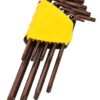 DL230707G DELI σετ κλειδιά Torx DL230707G σε σχήμα L, T10-T50, 9τμχ