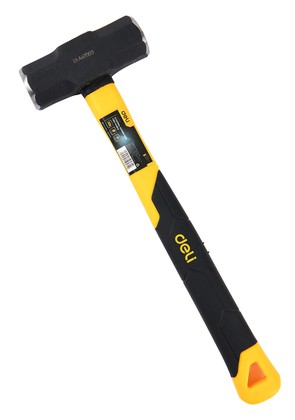 DL447003 DELI βαριοπούλα DL447003 με αντιολισθητική Fiberglass λαβή, 1.36kg, 380mm