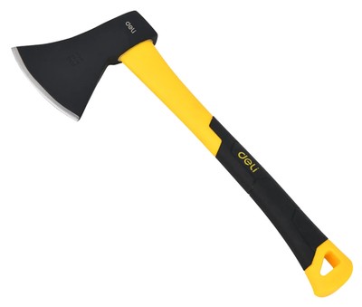 DL5710 DELI τσεκούρι DL5710 με αντιολισθητική Fiberglass λαβή, 1000gr, 420mm