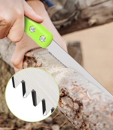 DL580701-1 DELI πριόνι ξύλου DL580701 με αντιολισθητική λαβή, 210mm