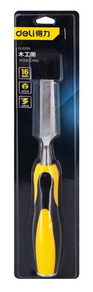 DL6258-1 DELI σκαρπέλο ξύλου DL6258 με αντιολισθητική λαβή, 16mm
