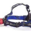 ESPERANZA φακός κεφαλής LED EOT001, 600lm, zoom, μαύρος/κόκκινος