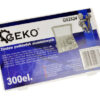 GEKO σετ αλουμινένιες ροδέλες G02824, διάφορα μεγέθη, 300τμχ