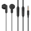 G23-BK CELEBRAT earphones με μικρόφωνο G23, 3.5mm σύνδεση, Φ14mm, 1.2m, μαύρα