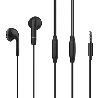 G8-BK CELEBRAT earphones με μικρόφωνο G8, 3.5mm σύνδεση, Φ14.2mm, 1.2m, μαύρα