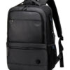 GOLDEN WOLF τσάντα πλάτης GB00402, με θήκη laptop 15.6", 20-25L, μαύρη