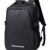 GOLDEN WOLF τσάντα πλάτης GB00444, με θήκη laptop 15.6", 23L, μαύρη