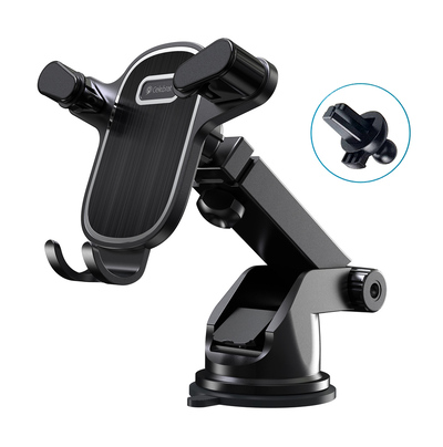 HC-08 CELEBRAT βάση smartphone αυτοκινήτου HC-08, ταμπλό & αεραγωγών, μαύρη