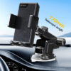 HC-26-1 CELEBRAT βάση smartphone αυτοκινήτου HC-26 για ταμπλό, μαύρη