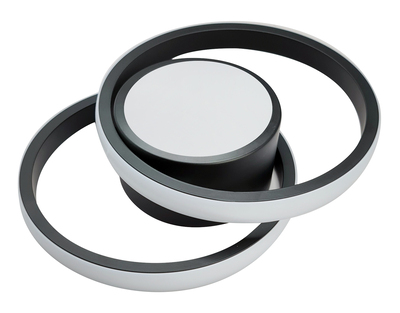 HLL-0085 POWERTECH LED φωτιστικό οροφής HLL-0085, 32W, 4000K, 27x21cm, μαύρο