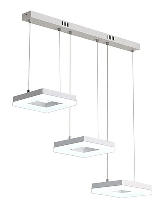 HLL-0102 POWERTECH LED φωτιστικό οροφής HLL-0102, 35W, 4000K, 70x120cm, λευκό