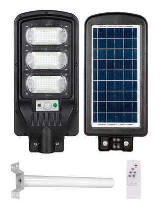 POWERTECH LED ηλιακός προβολέας HLL-0127 χειριστήριο, PIR 150W, 10000mAh