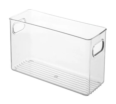 HUH-0032 Δοχείο οργάνωσης ψυγείου HUH-0032, 26 x 15.5 x 9cm, διάφανο