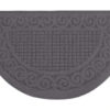 HUH-0072 Πατάκι εισόδου HUH-0072, αντιολισθητικό, 40 x 63cm, γκρι