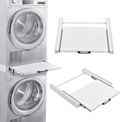 HOME USE συνδετικό πλυντηρίου/στεγνωτηρίου HUH-0194 με συρτάρι, 60x54x7.5cm