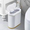 HOME USE κάδος απορριμμάτων HUH-0226 με φωτοκύτταρο, 7lt, λευκός