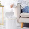 HOME USE κάδος απορριμμάτων HUH-0227 με φωτοκύτταρο, 9lt, λευκός