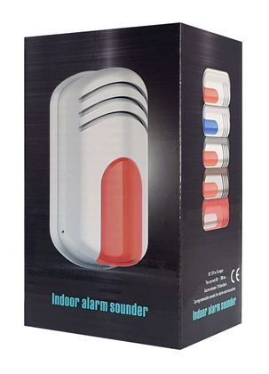 HX-SL106-1 Ενσύρματη σειρήνα εσωτερικού χώρου HX-SL106, κόκκινη