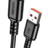 KAKUSIGA καλώδιο micro USB σε USB KSC-982, 3A, 480Mbps, 1m, μαύρο