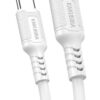 KAKUSIGA καλώδιο Lightning σε USB-C KSC-984, σιλικόνης, 27W, 480Mbps, 1m, λευκό